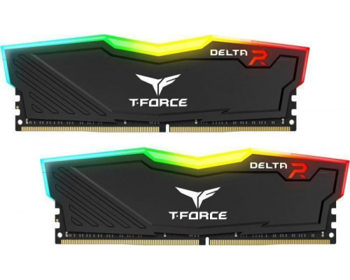 TeamGroup T-Force Delta RGB, DDR4, 16 GB, 3600MHz, CL18 (TF3D416G3600HC18JDC01)