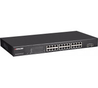 Switch Intellinet Network Solutions GIGABIT 24x 10/100/1000 RJ45 POE+ 2x SFP MANAGED (560559)