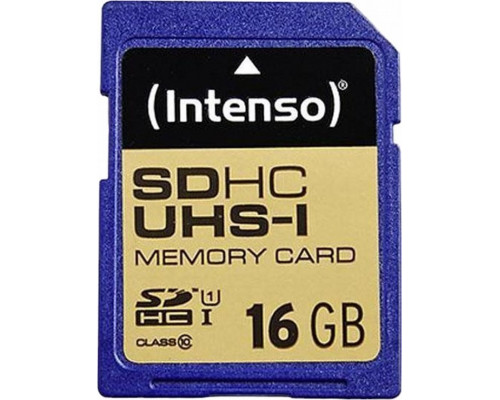 SD  Intenso Premium SDHC 16 GB Class 10 UHS-I  (3421470)