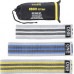 One Fitness Hip Band HB001 Set dažādu pretestības līmeņu komplekts daudzkrāsains 3 gab.