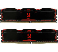 GoodRam IRDM X, DDR4, 32 GB, 3200MHz, CL16 (IR-X3200D464L16A/32GDC)