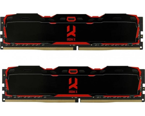 GoodRam IRDM X, DDR4, 32 GB, 3200MHz, CL16 (IR-X3200D464L16A/32GDC)