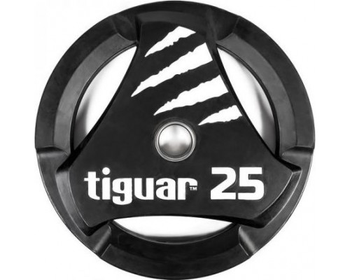 Tiguar Plate olympic tiguar PU 25 kg TI-WTPU02500, Size: N/A