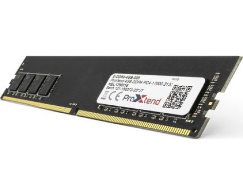 ProXtend DDR4, 4 GB, 2133MHz, CL15 (D-DDR4-4GB-005)