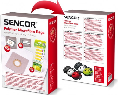 Sencor BAGS do SVC 45/52 (10szt)+Smell (5szt)