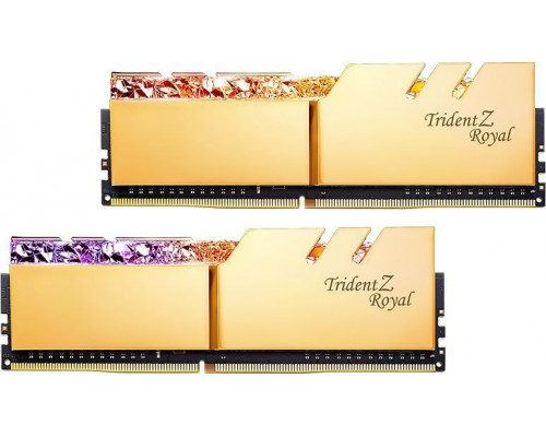 G.Skill Trident Z Royal, DDR4, 64 GB, 4400MHz, CL19 (F4-4400C19D-64GTRG)