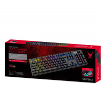 Varr Gamingowa  mechaniczna VARR, przełączniki Xinda Blue, podświetlenie RGB