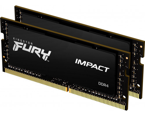 Kingston Fury Impact, SODIMM, DDR4, 32 GB, 2666 MHz, CL15 (KF426S15IB1K2/32)