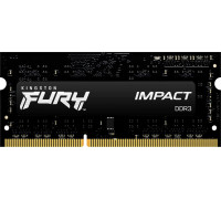 Kingston Fury Impact, SODIMM, DDR3L, 4 GB, 1600 MHz, CL9 (KF316LS9IB/4)