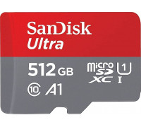 SD  SanDisk Ultra MicroSDXC 512 GB Class 10 UHS-I/U1 A1 (SDSQUNR-512G-GN6TA)