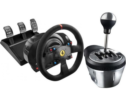 Thrustmaster Ferrari T300 Alcantara-Edition (4160652) + Lewarek TH8A (4060059)