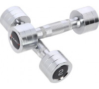 HMS dumbbells CHD02 chrome plated 2 x 2 kg