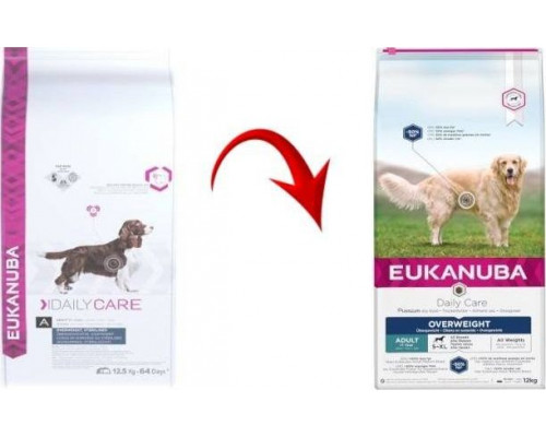 EUKANUBA EUKANUBA Daily Care Overweight Adult Dog 12kg