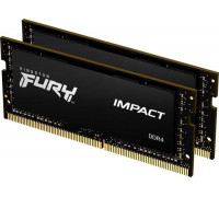 Kingston Fury Impact, SODIMM, DDR4, 64 GB, 2666 MHz, CL16 (KF426S16IBK2/64)