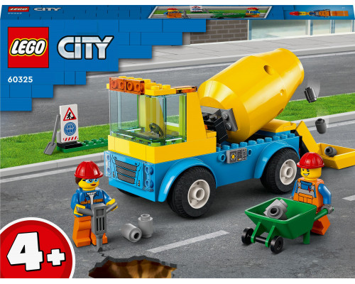 LEGO City Cement Mixer Truck (60325)