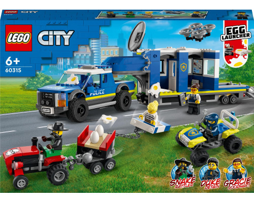 LEGO City Mobilne centrum dowodzenia policji (60315)