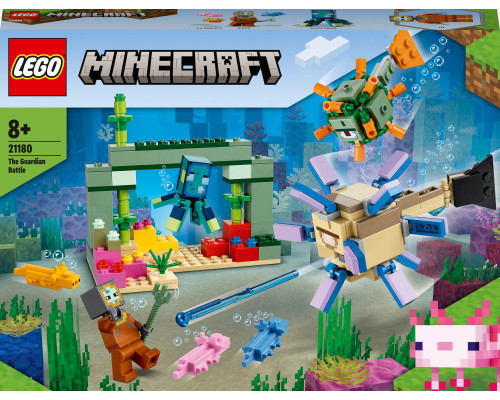 LEGO Minecraft Walka ze strażnikami (21180)