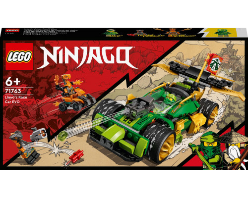 LEGO Ninjago Samochód wyścigowy Lloyda EVO (71763)