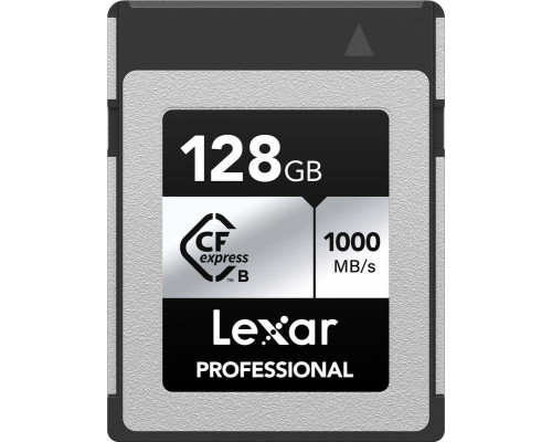 SD  Lexar Professional Silver CFexpress 128 GB  (LCXEXSL128G-RNENG)