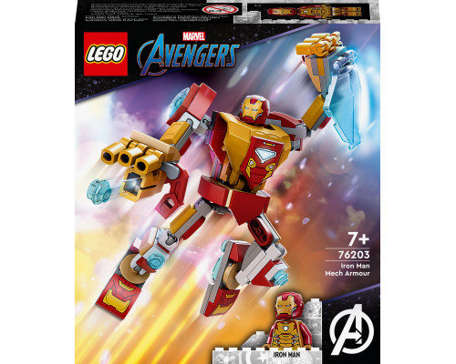 LEGO Marvel Mechaniczna zbroja Iron Mana (76203)