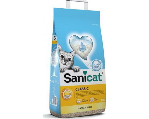 Sanicat Classic, litter, cat, odorless, 10L
