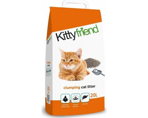 Sanicat Kittyfriend, litter, cat, bentonite, 20L, caking