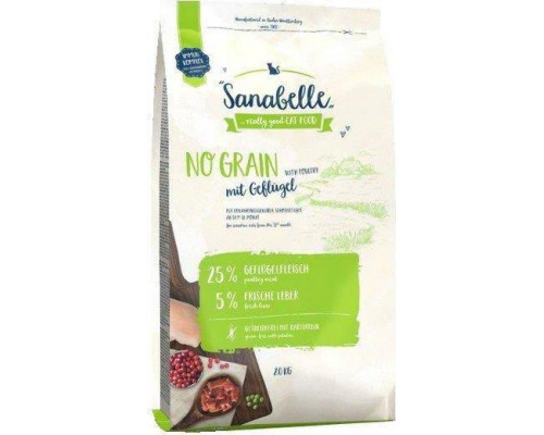 SANABELLE Adult No Grain Geflugel - bezzbożowa z drobiem 400g