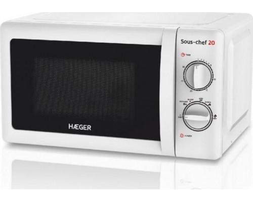 Microwave Haeger Mikrofalówka Haeger Sous-chef 20 20 L White 700W