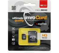 SD  Imro MicroSDHC 16 GB Class 10 UHS-I/U1  (KOM000822)