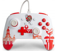 Pad PowerA wire Mario Red & White (1519186-01)