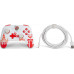 Pad PowerA wire Mario Red & White (1519186-01)