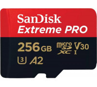 SD  SanDisk Extreme PRO MicroSDXC 256 GB Class 10 UHS-I/U3 A2 V30 (SDSQXCD-256G-GN6MA)