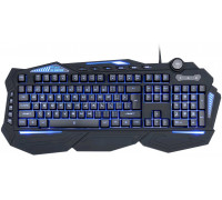 C-Tech C-TECH  SCORPIA V2 (GKB-119) gamingowy CZ/SK 7 kolory podświetlenia programowalna czarny USB