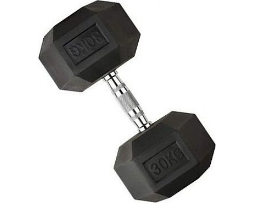 SKO Toorx Sešstūra gumijas hantele 30kg  