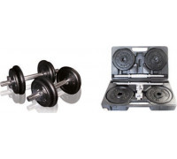 SKO Čuguna svaru komplekts ar futrāli TOORX 1.5-20 kg  