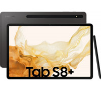 Samsung Galaxy Tab S8+ 12.4" 128 GB 5G Czarne (SM-X806BZAAEUB)