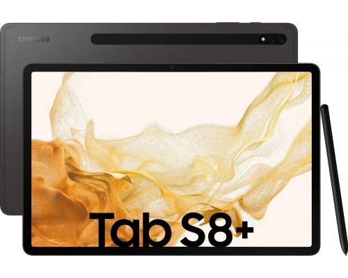 Samsung Galaxy Tab S8+ 12.4" 128 GB 5G Czarne (SM-X806BZAAEUB)