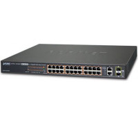 Switch Planet FGSW-2624HPS 24-port 24x PoE + 2 x Gigabit TP/SFP Combo