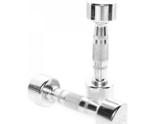 Toorx ‎‎Dumbbells MC-2 chrome plated 2 x 2 kg