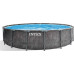 Intex Swimming pool garden rack Prism Greywood 457x122 cm good swimming pool