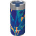 Quokka Quokka Boost Coffee Tumbler - Thermal mug of steel stainlessj with infuser 400 ml (Blue Jungle)