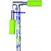 Muuwmi stuntstep Junior Hamulce nożne Blue/Green