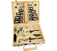 Lumarko Brüder Mannesmann 24-częściowy zestaw narzędzi, bambusowa walizka!