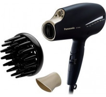 Panasonic Panasonic Hair Dryer EH-NA9J-K825 Nanoe 1800 W, Number of temperature settings 4, Diffuser nozzle, Black/Gold