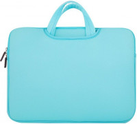 Hurtel Uniwersalne etui torba na laptopa 15,6'' tablet organizer na komputer jasnoblue
