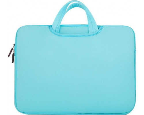 Hurtel Uniwersalne etui torba na laptopa 15,6'' tablet organizer na komputer jasnoblue