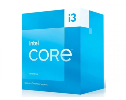Intel Core i3-13100F, 3.4 GHz, 12 MB, BOX (BX8071513100F)