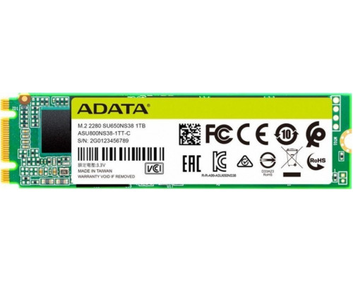 SSD 1TB SSD ADATA Ultimate SU650 1TB M.2 2280 SATA III (ASU650NS38-1TT-C)