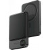 V-TAC Power Bank 10000mAh Grey Magnetyczny 9mm Aluminium, Lightning, LCD, 20W VT-100011