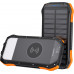 Choetech Choetech powerbank solarny z ładowaniem indukcyjnym 10000mAh Qi 5W orange (B659)